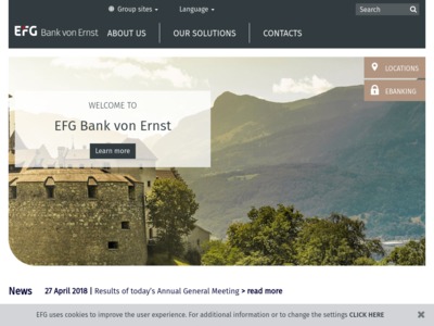 Efg Bank Von Ernst Ag Firstfive